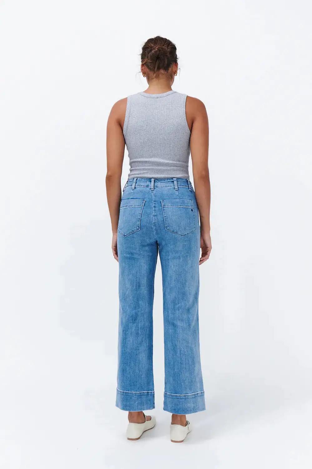 Retro Inspired Denim Jeans