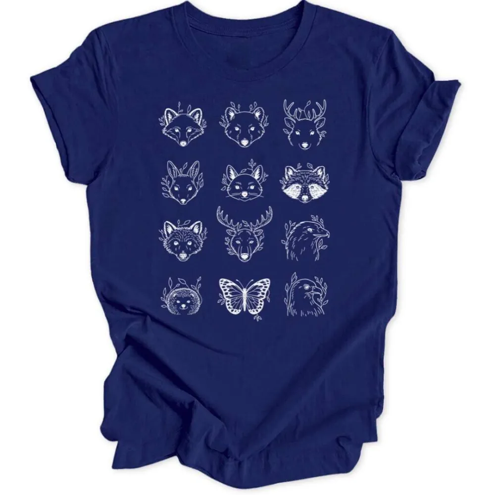 Forest Animals Unisex T-Shirt