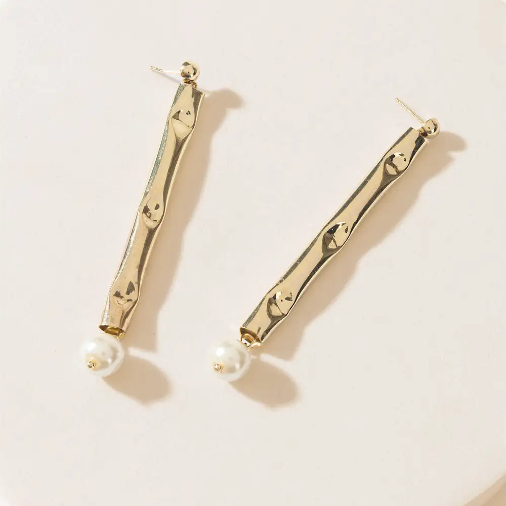 Layered Graceful Artful Statement Earrings