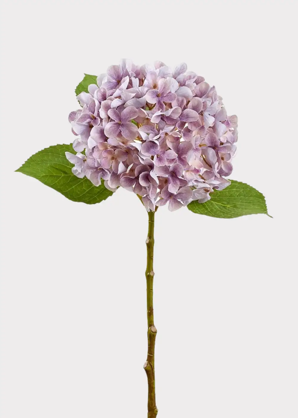 Artificial Structured Hydrangea Floral Stem