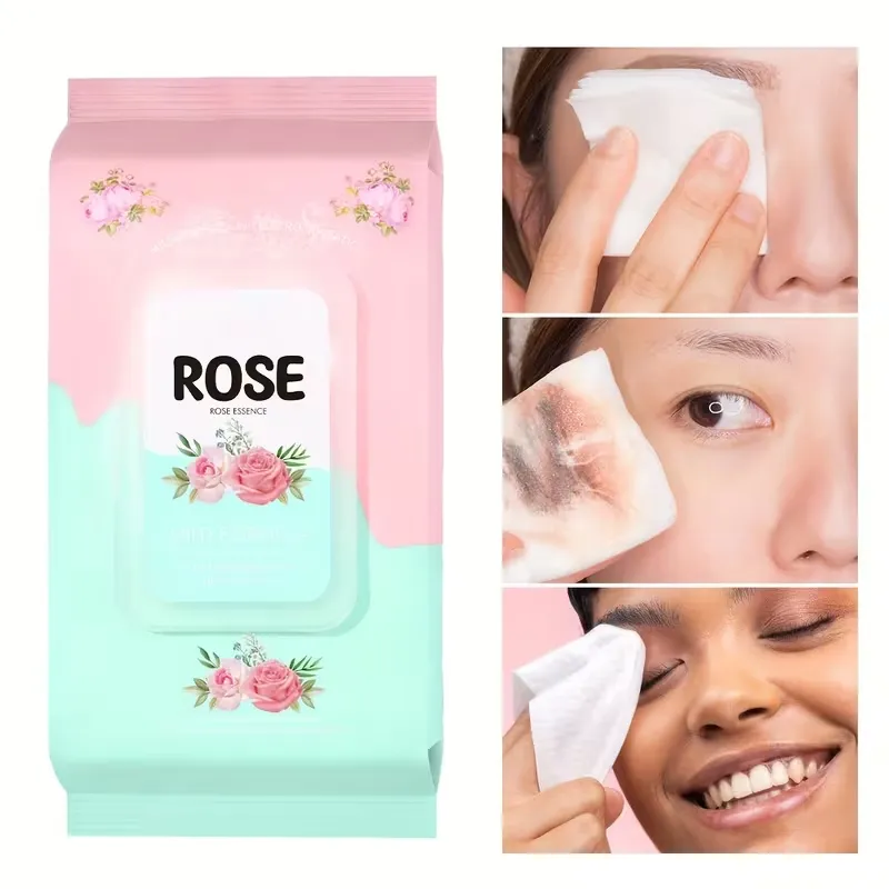 Gentle Rose Facial Cleansing Wipes