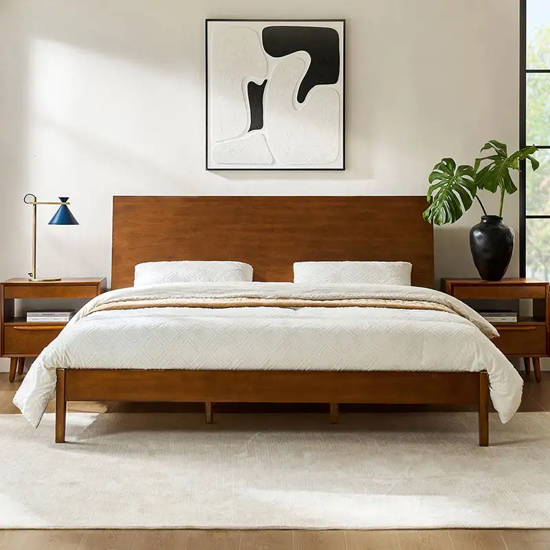 Storage Headboard Platform Bed