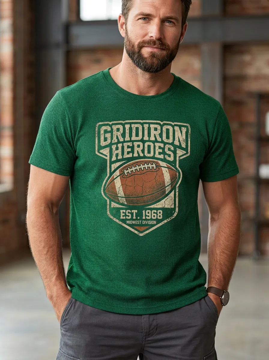 Men's Gridiron Heroes Vintage T-Shirt