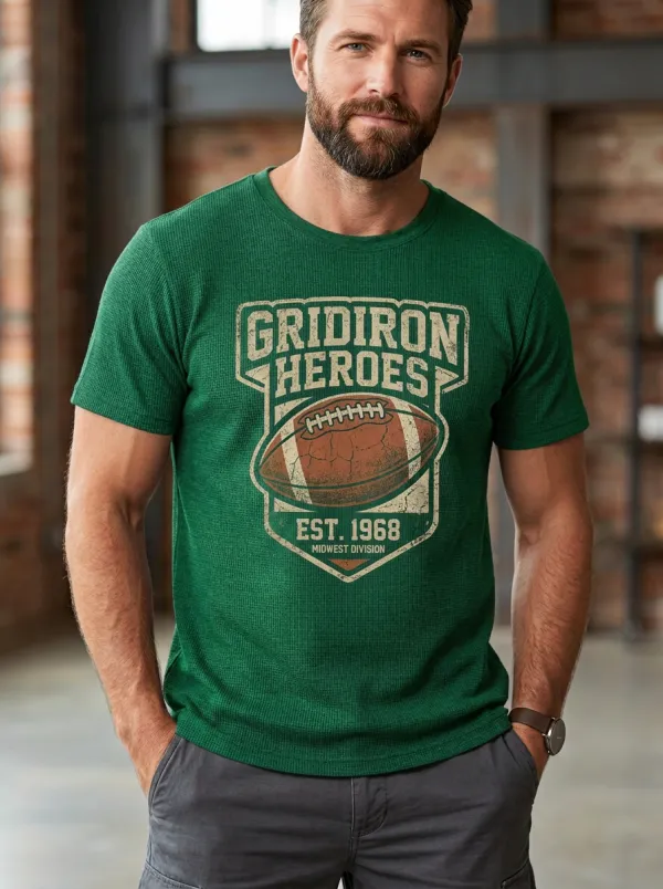 Men's Gridiron Heroes Vintage T-Shirt