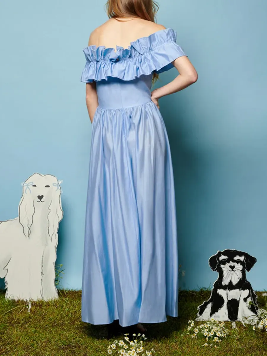 Ruffle Maxi Dress