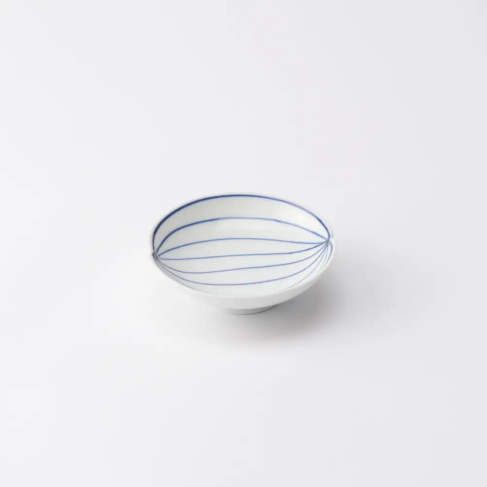 Leaf Hand-Painted Sauce Plate
