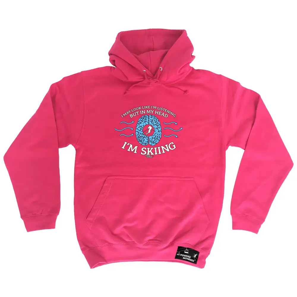 Ski Listening Graphic Hoodie