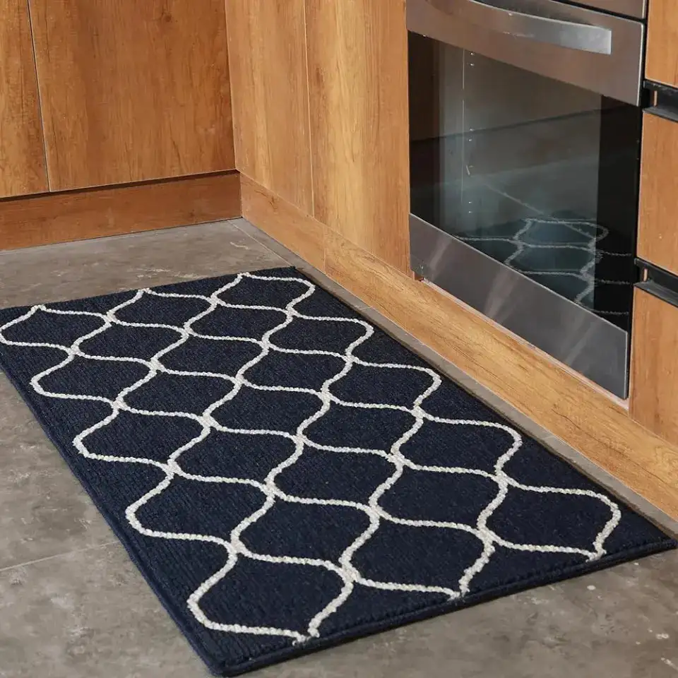 Simple Trellis Kitchen Floor Mat