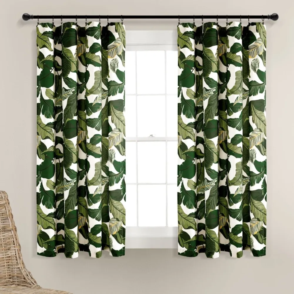 Interior Decorative Window Curtain Set Treatment