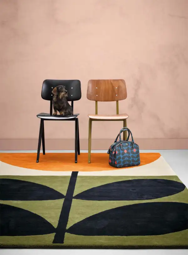 Wool Tufted Shag Area Rug