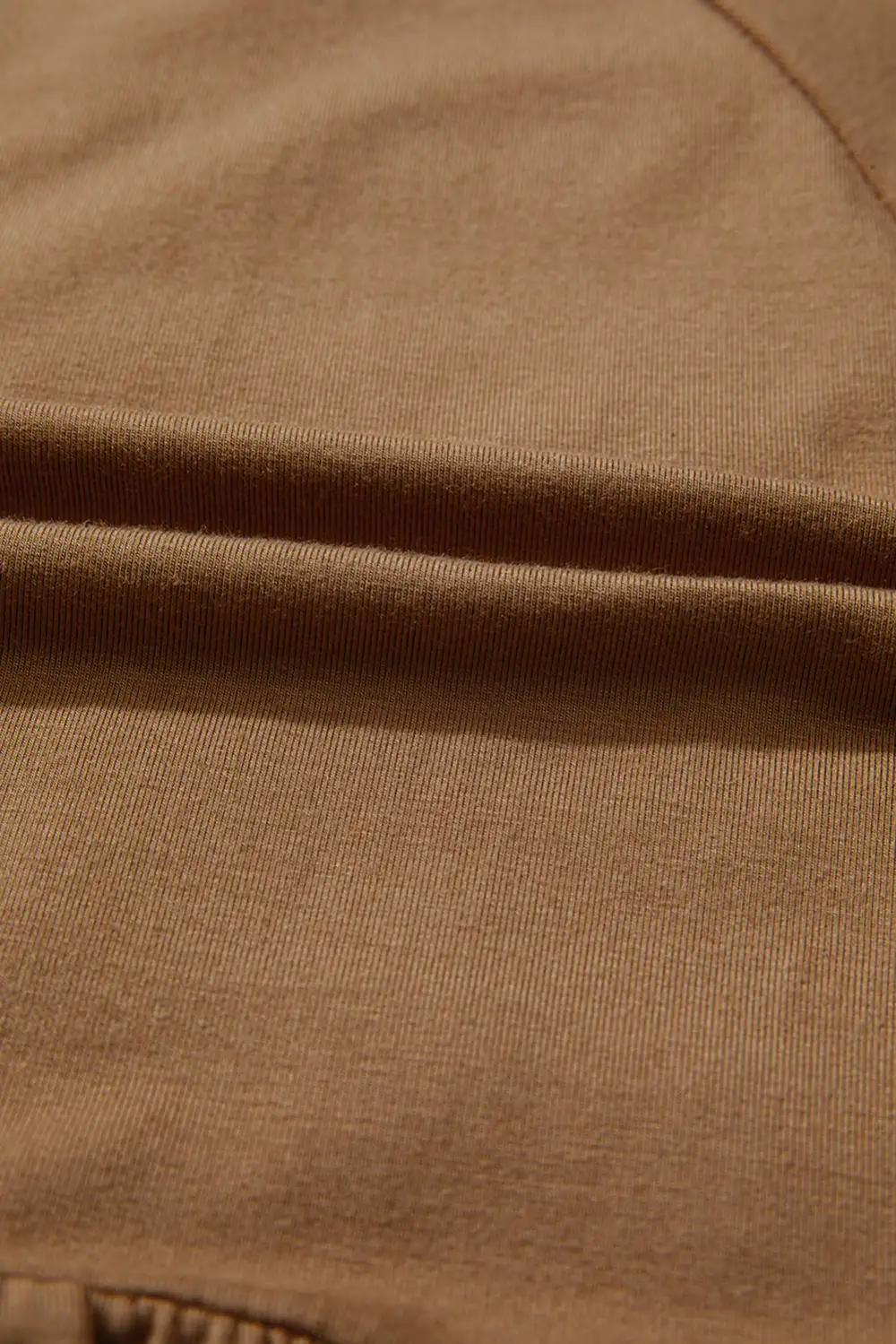 Smocked V-Neck Button Front Blouse