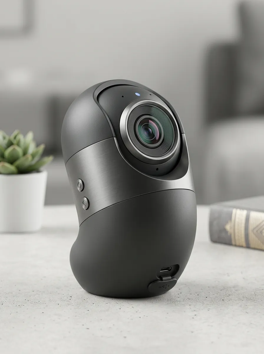 Wireless Compact Smart Patterned Shell Mini Security Camera