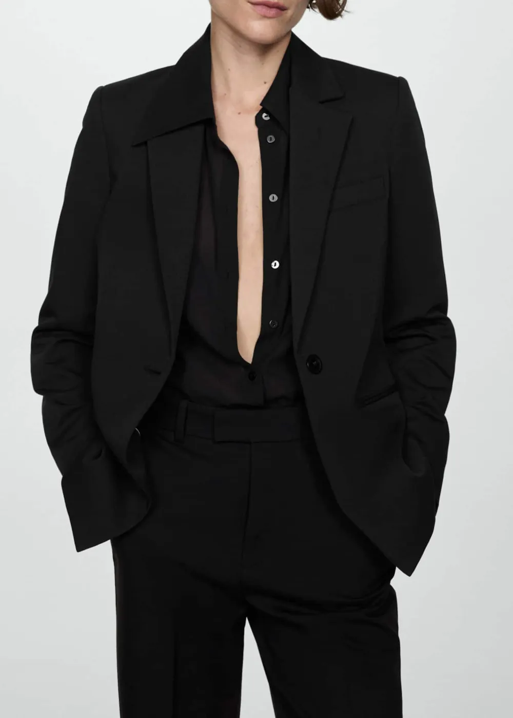 Straight Suit Pants