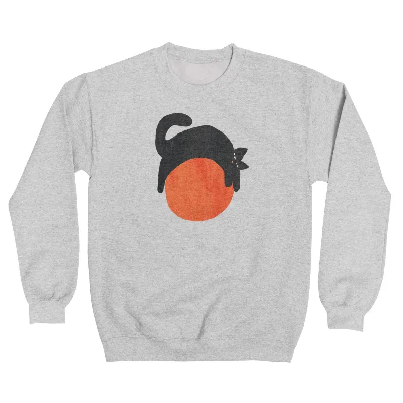 Cat Sunset Art Sweatshirt