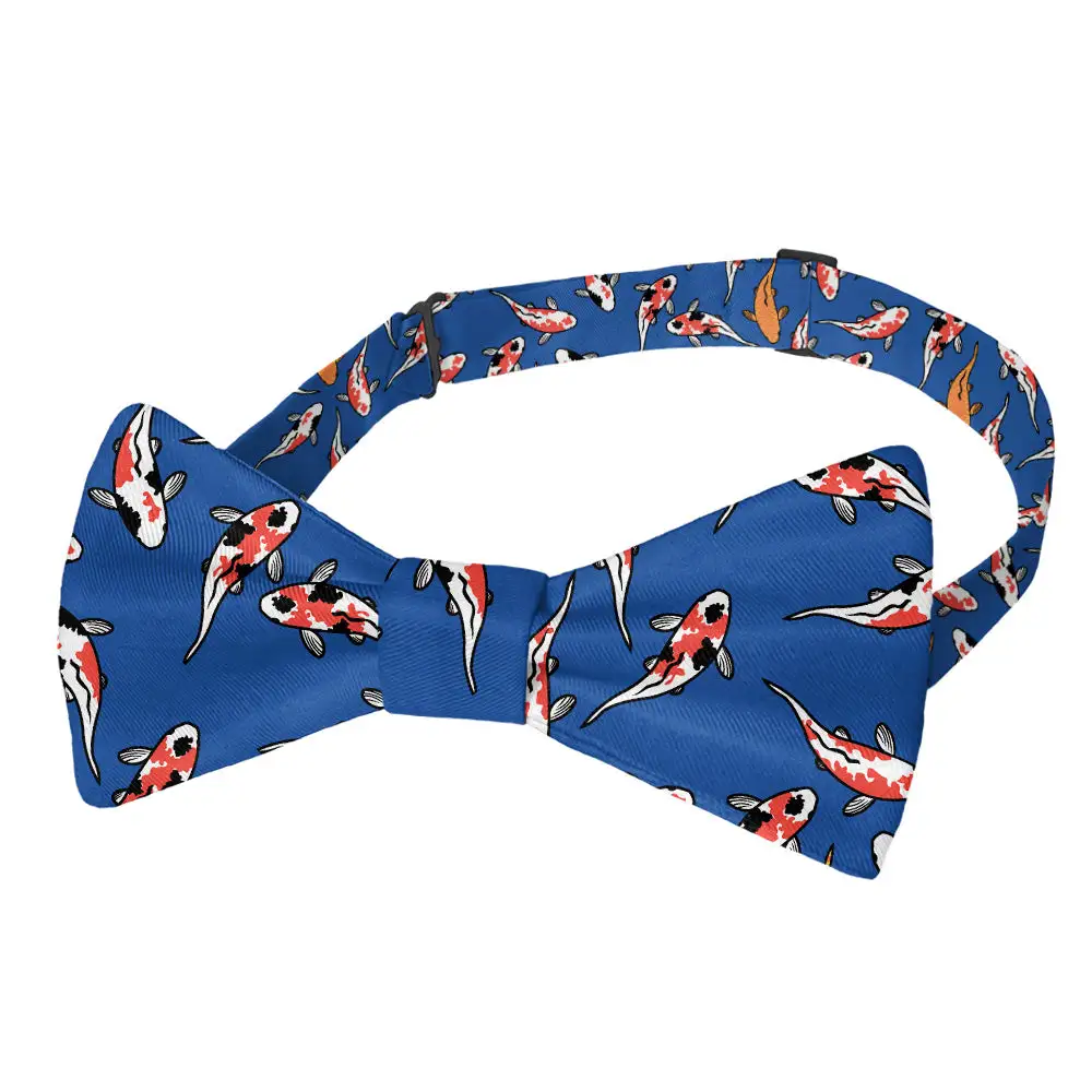 Koi Fish Pattern Bow Tie