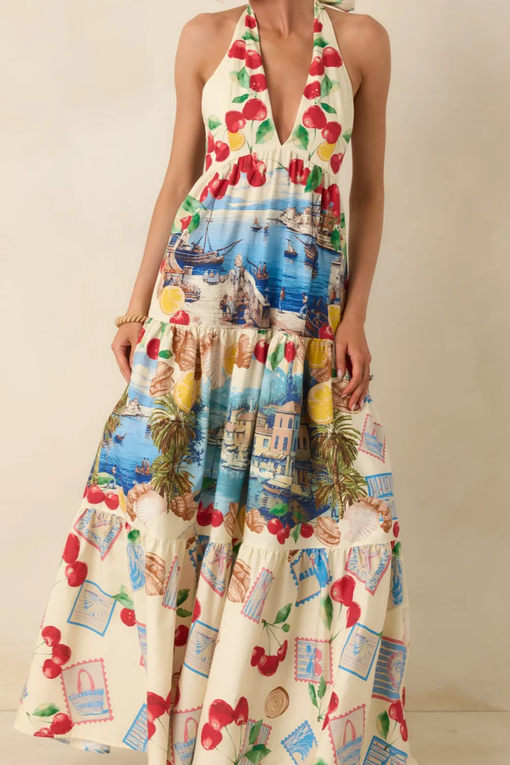 Cherry Maxi Dress
