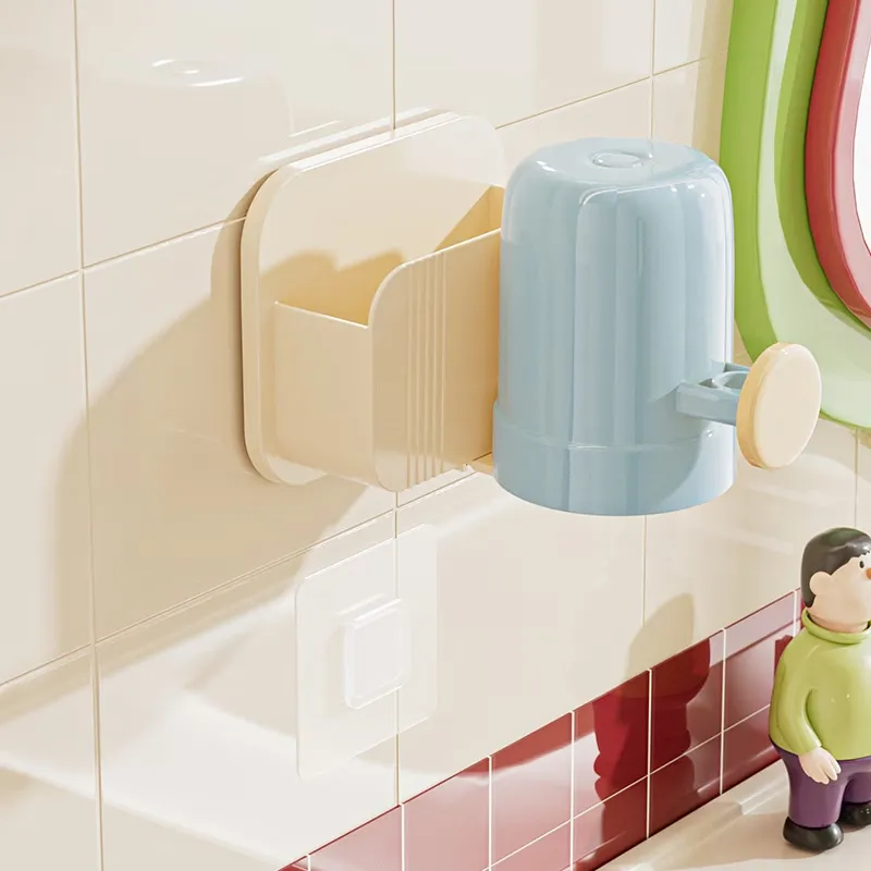 Colorful Bathroom Wall Organizer