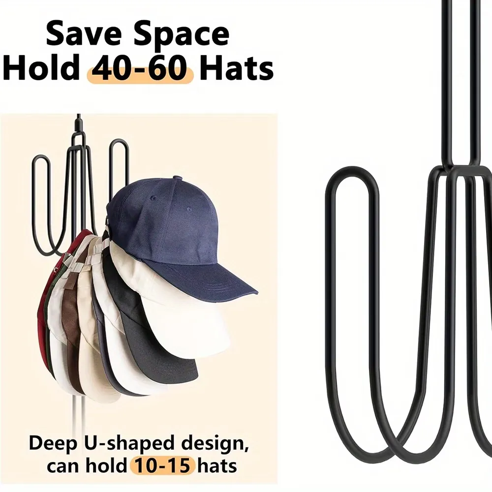 Space-Saving Hat Rack