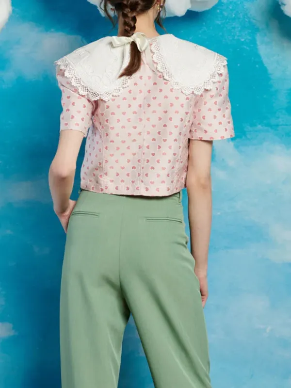 Jacquard Bow Top