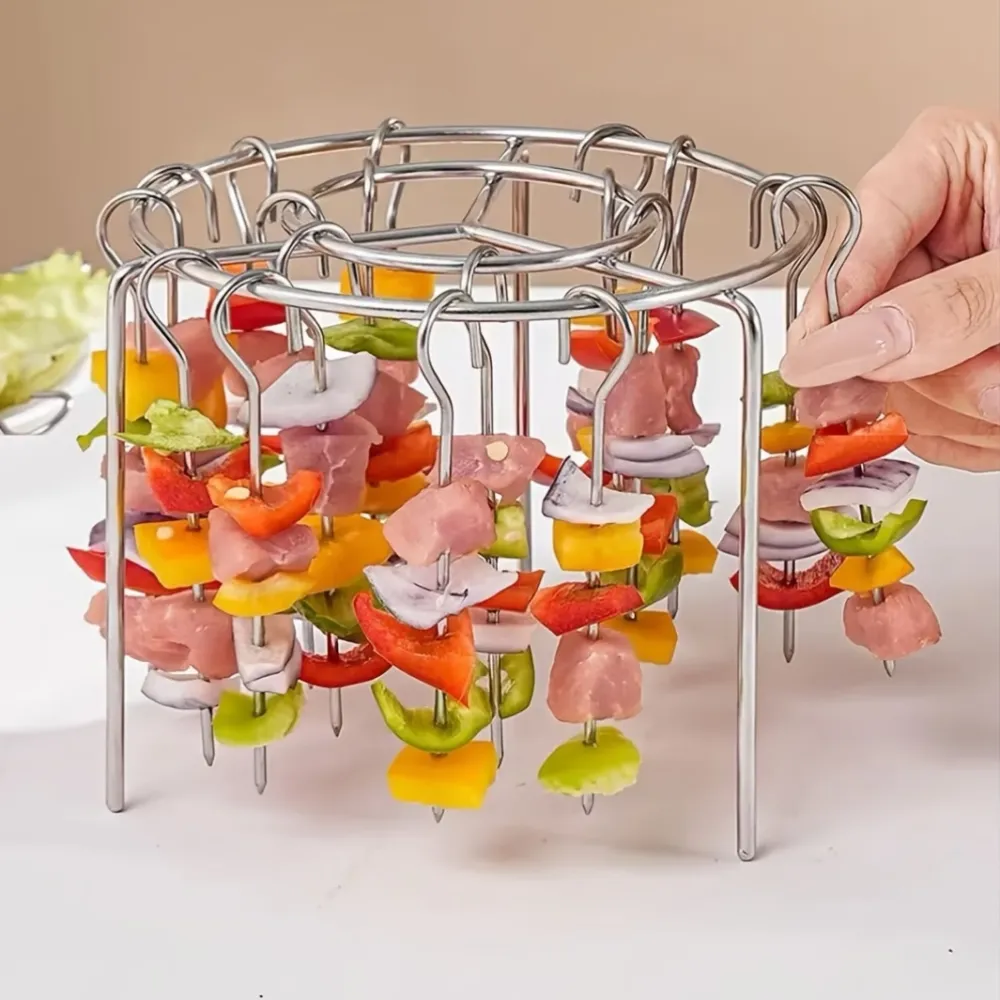 Vertical Grilling Skewer Stand
