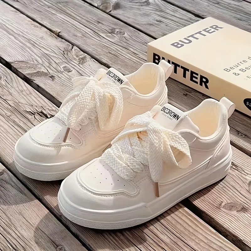 Platform Low Lace Up Sneakers Soft Touch