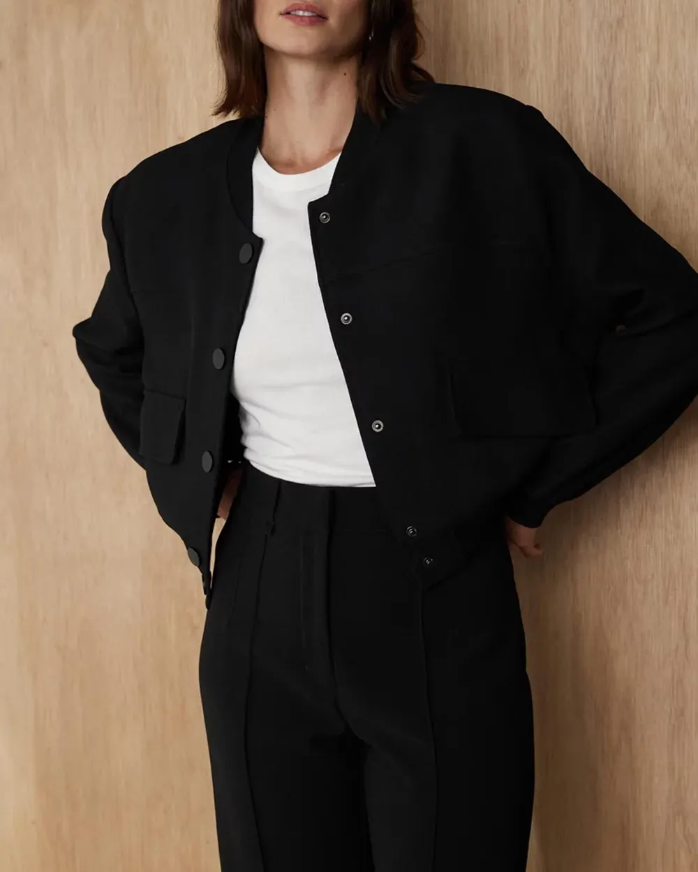 Tailored Bomber Jacket