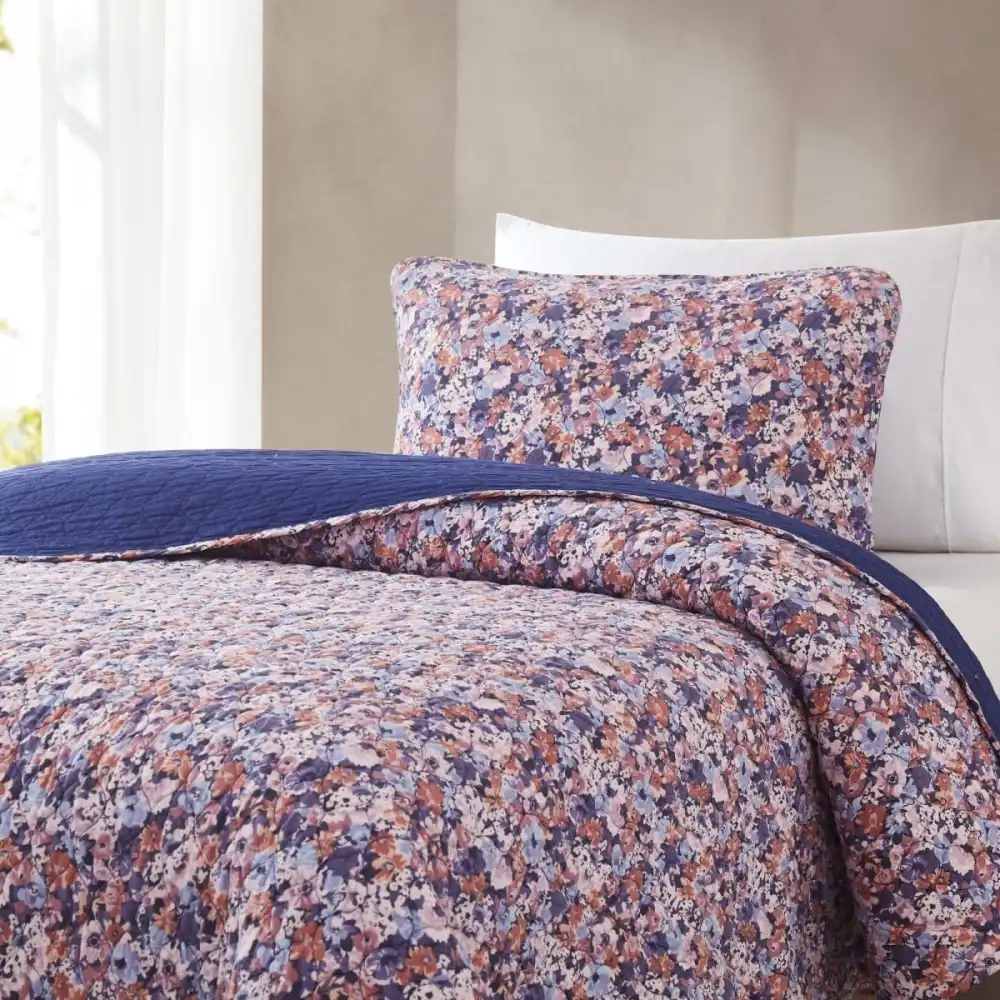 Cotton Floral Comforter Bedding Set