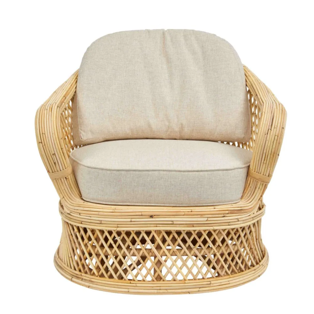 Classic Rattan Accent Chair