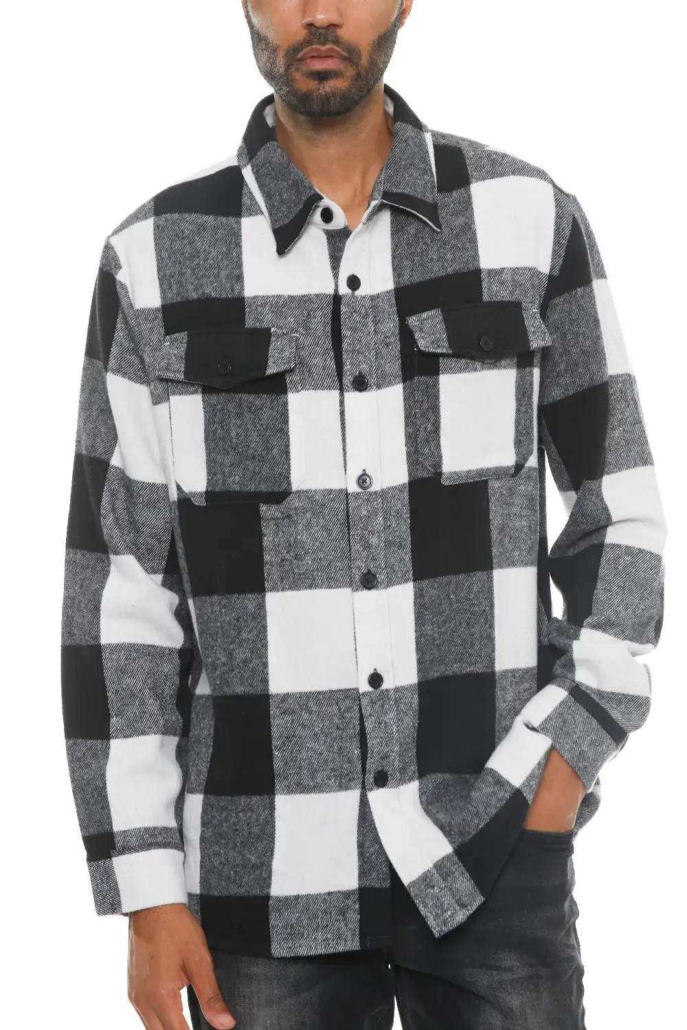 Everyday Checkered Soft Flannel Shacket