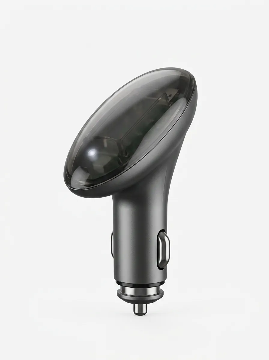 Transparent Shell Car Fuel Saver Electronic Plug-In Device
