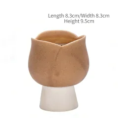 Tulip Ceramic Candle Holder