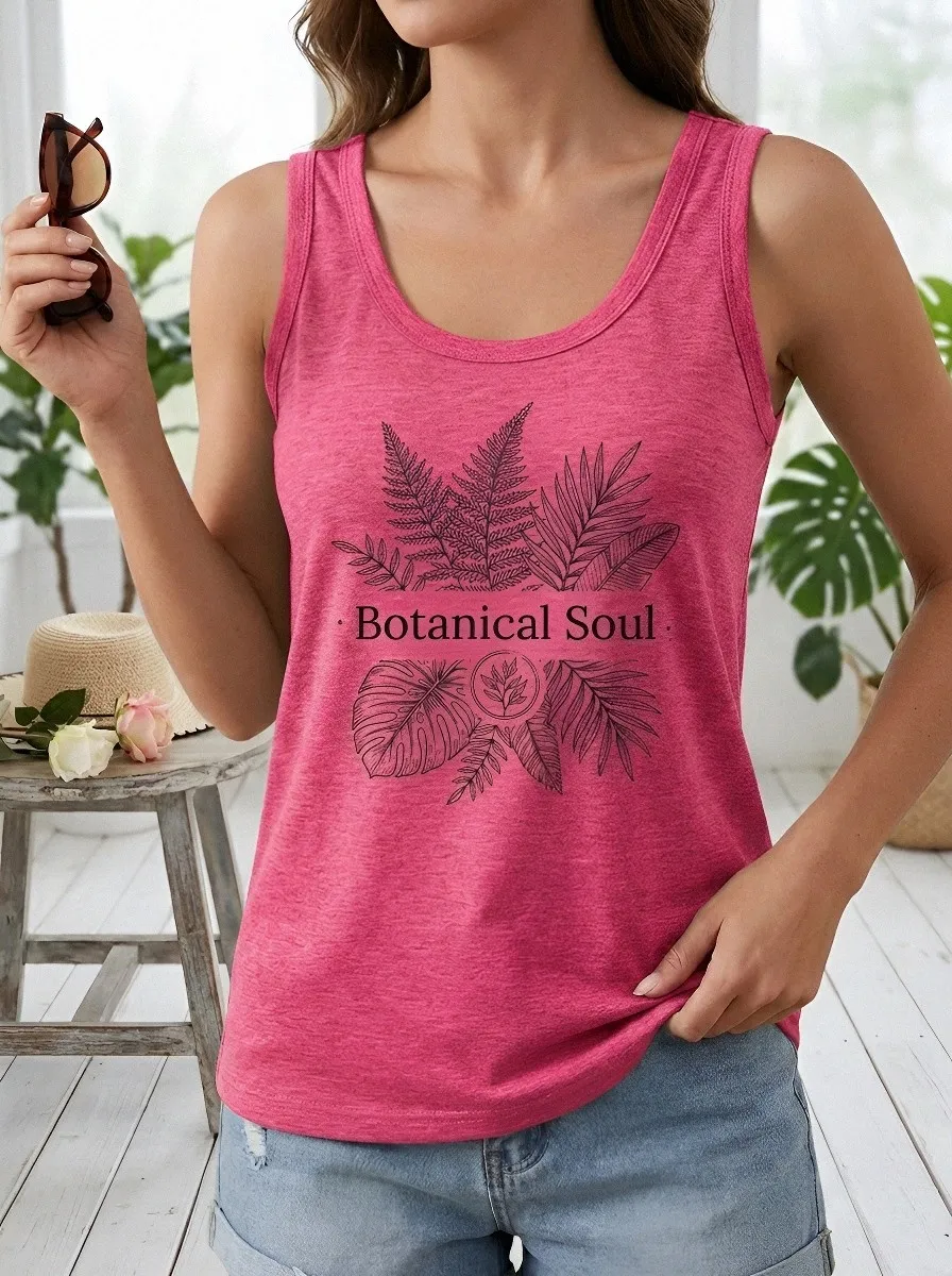 Botanical Soul Fern Tank Top Everyday