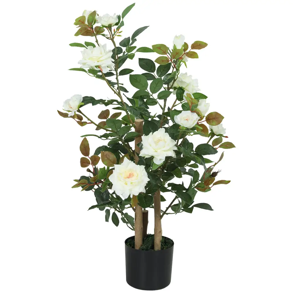 Refined Round Artificial Floral Plant