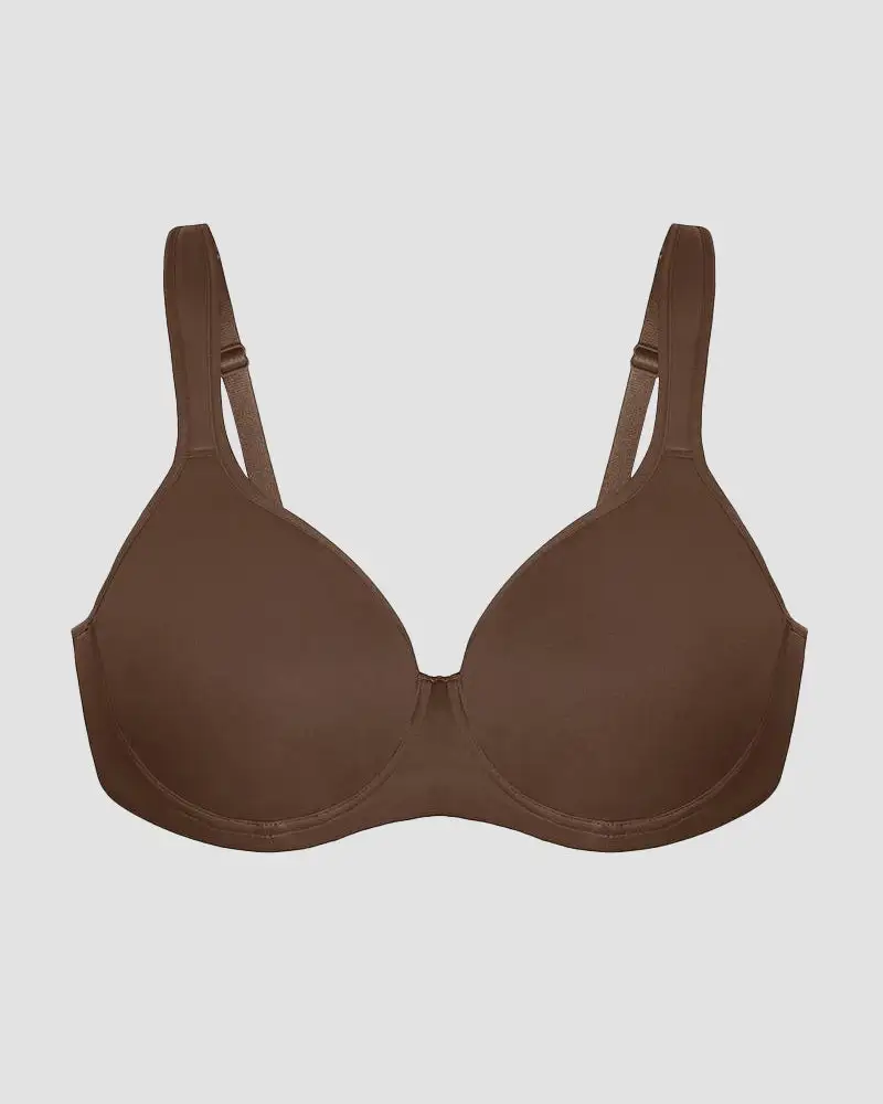 Soft Plus Size Full Coverage Unlined Minimizer Bra