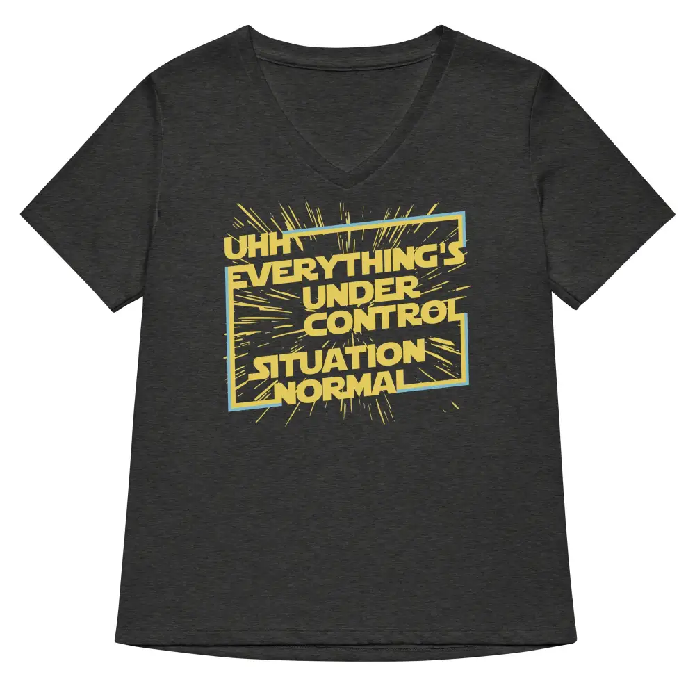Control Situation Normal V Neck Tee