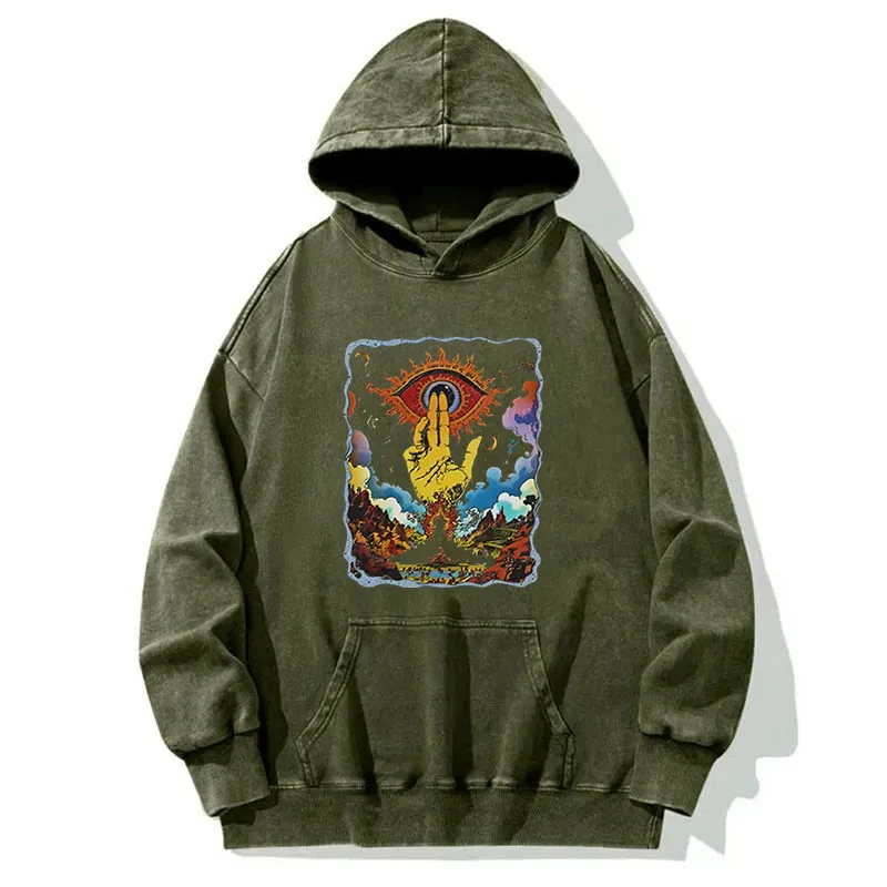 Relaxed Printed Hoodie