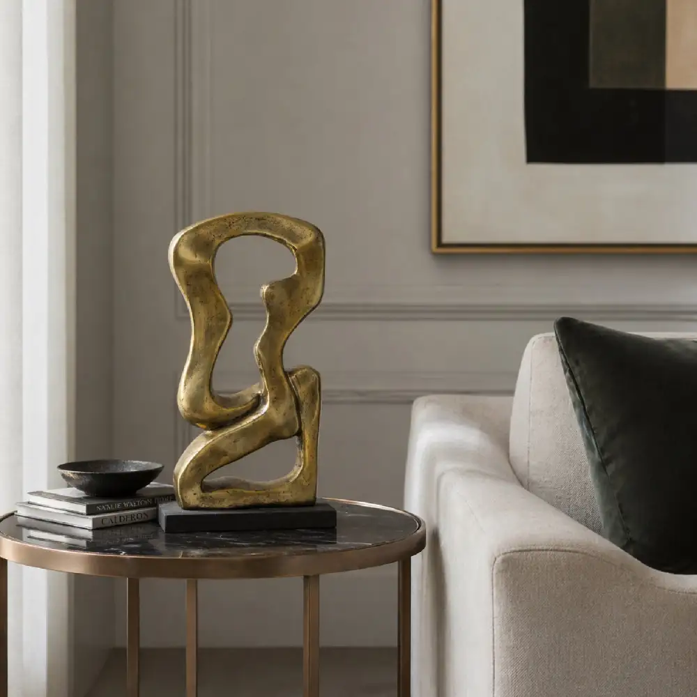 Sculptural Iron Decorative Sculpture