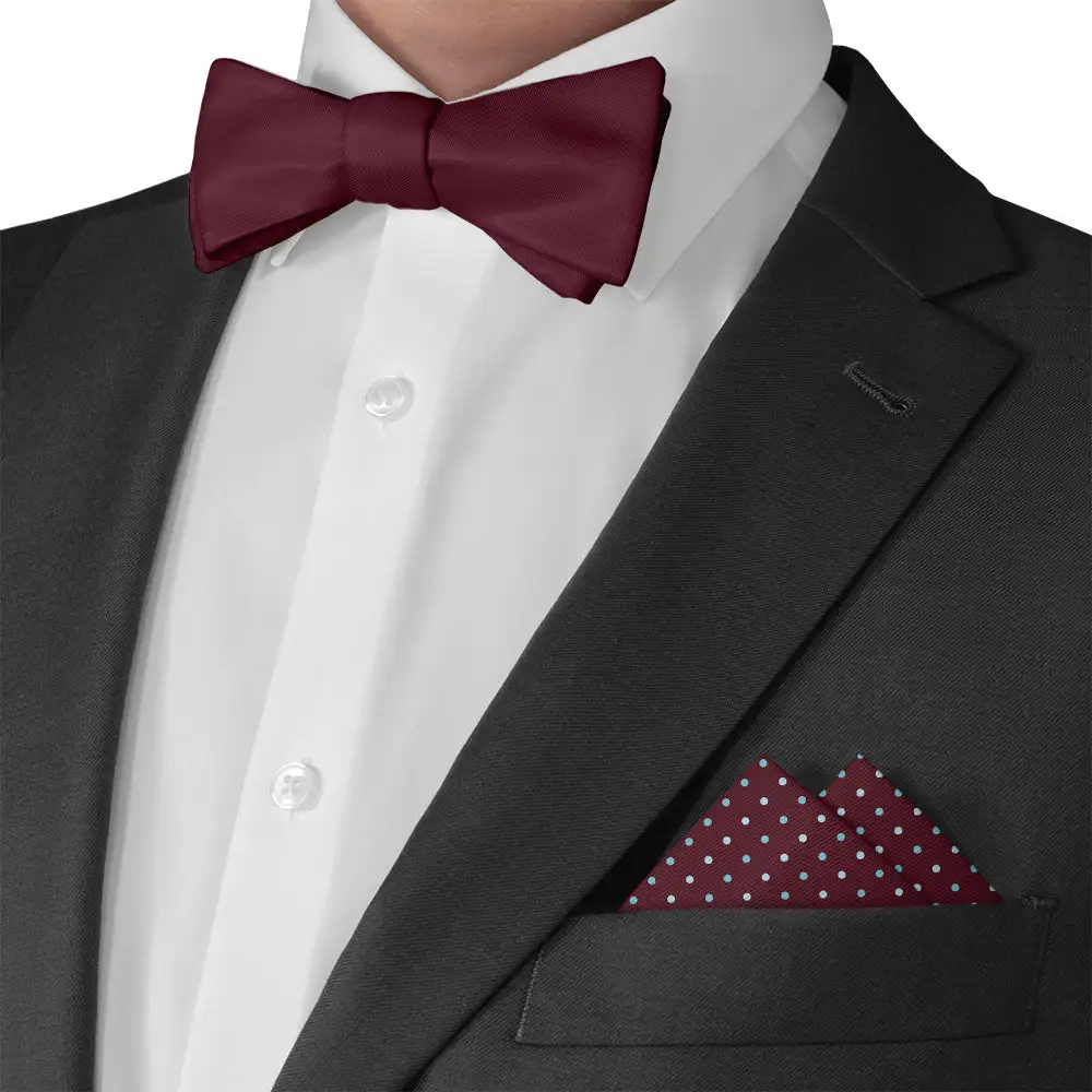 Sleek Classic Dotted Pocket Square
