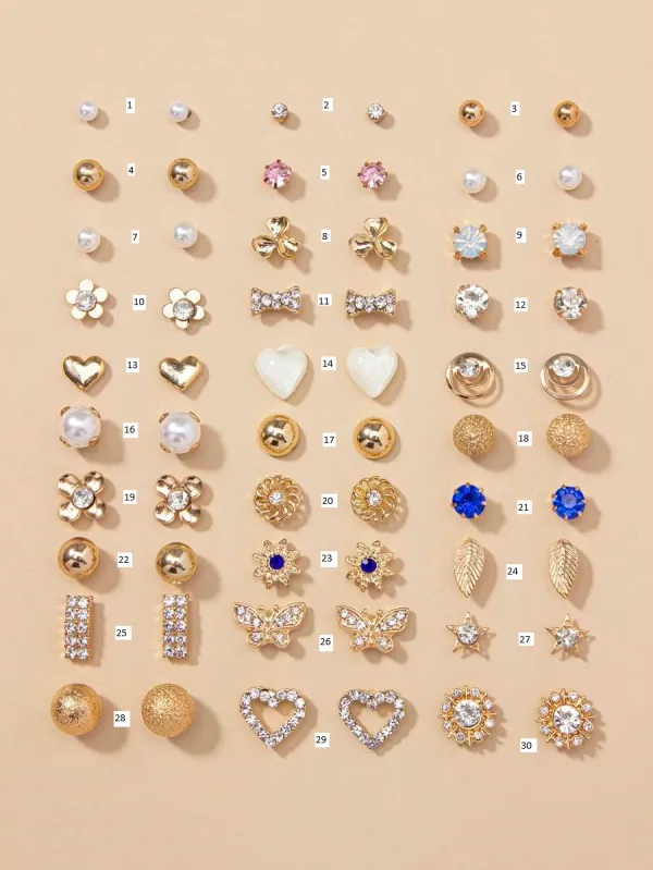Minimal Shape Detail Earrings