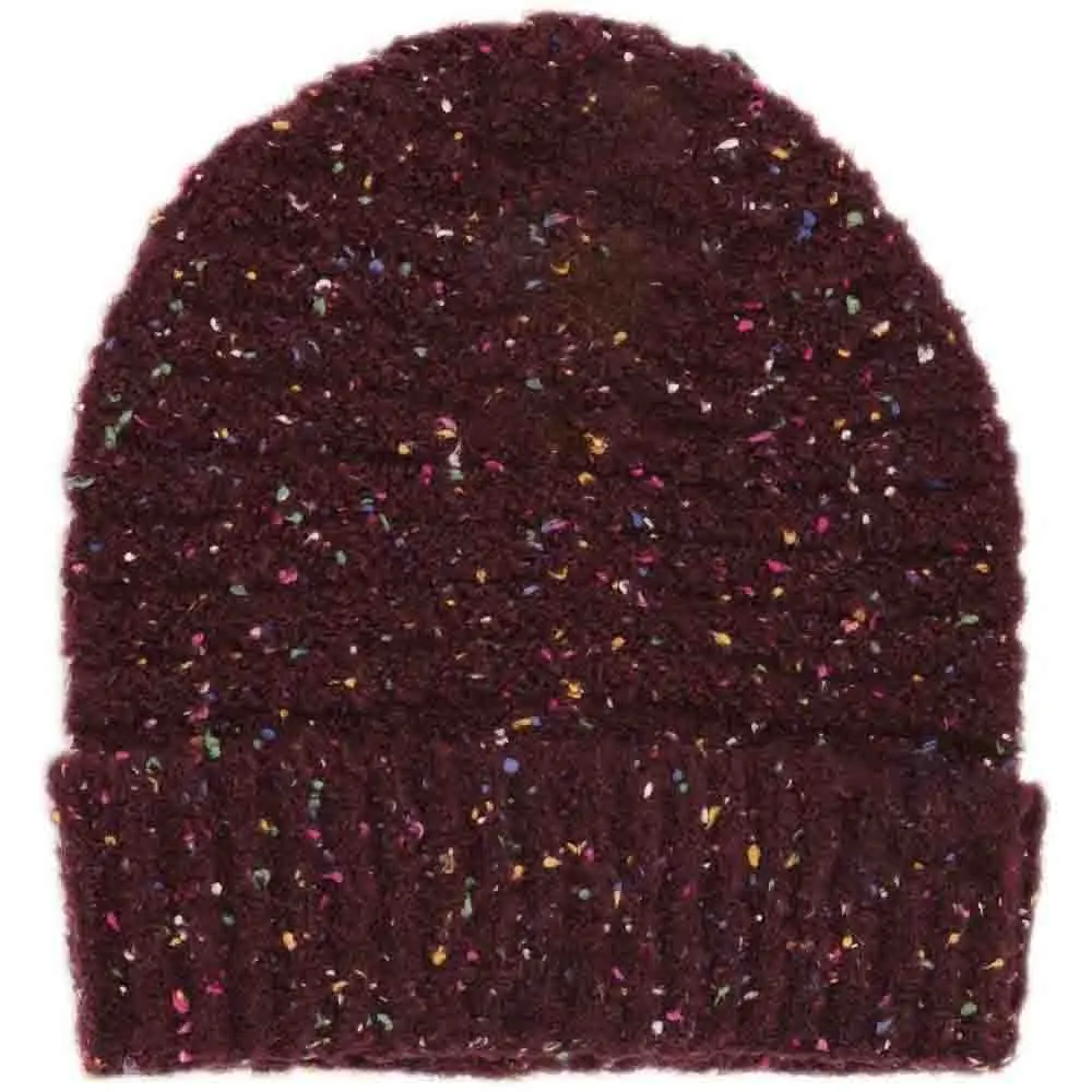 Confetti Boucle Knit Cuff Beanie