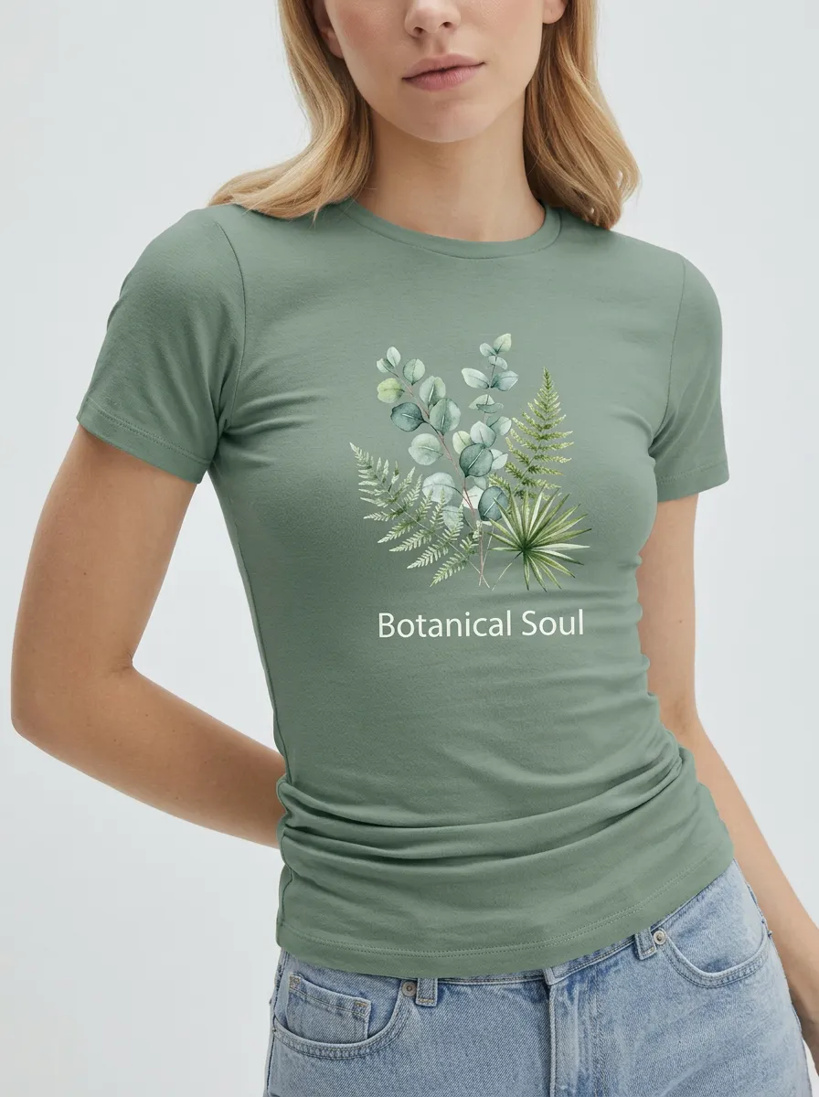Botanical Soul Nature T-Shirt Fresh