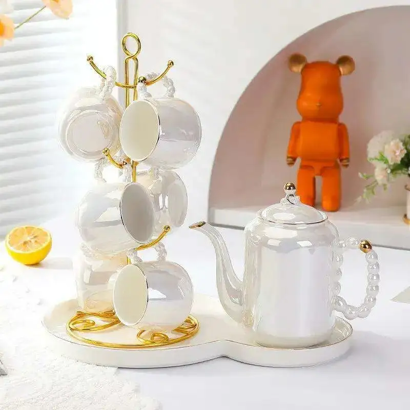 Ceramic Pearl Cup Set