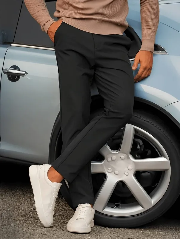 Black Stretch Pants