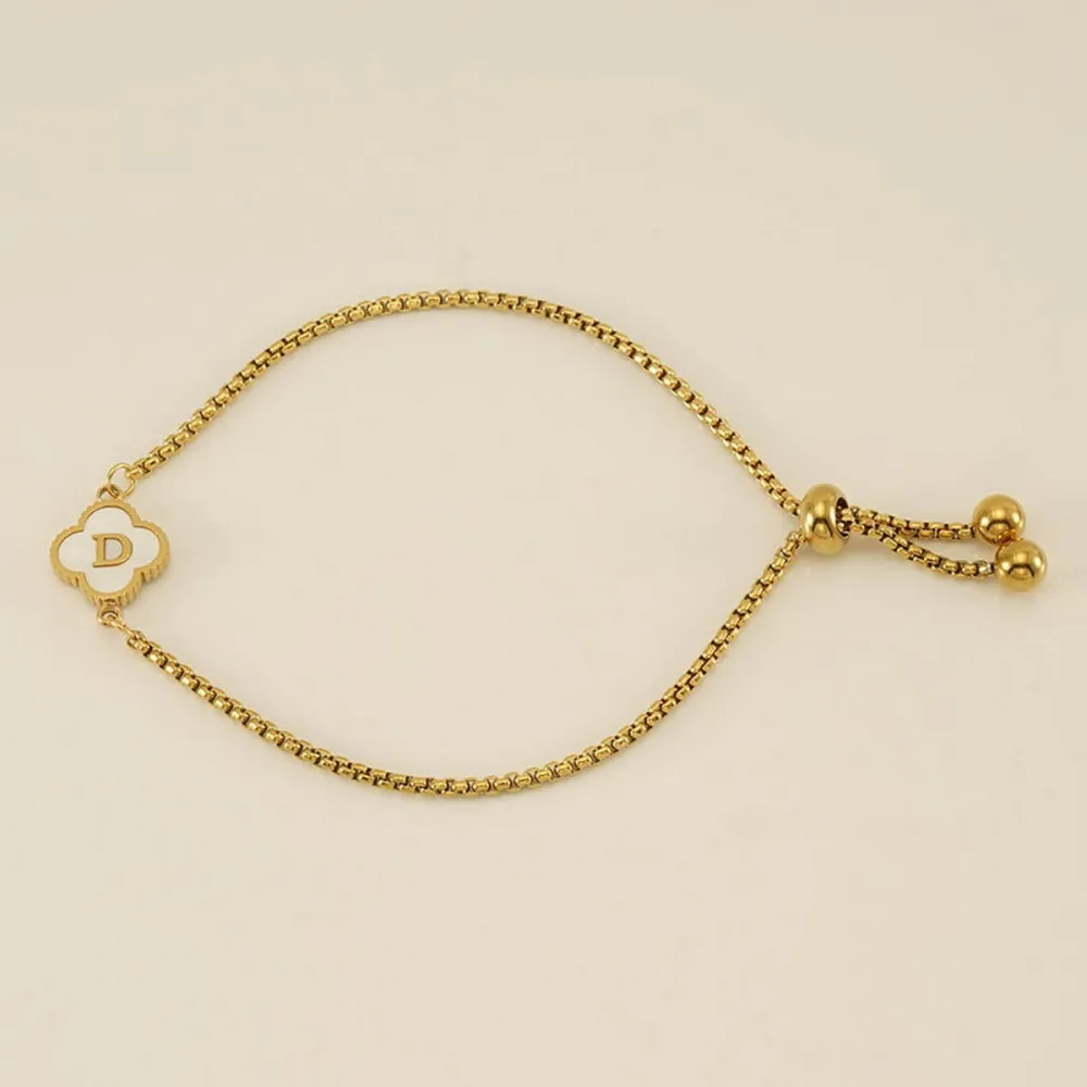 Adjustable Shell Charm Bracelet