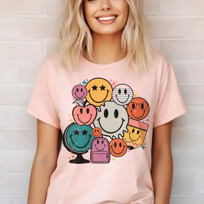 Teacher Theme Fun Graphic T-Shirt