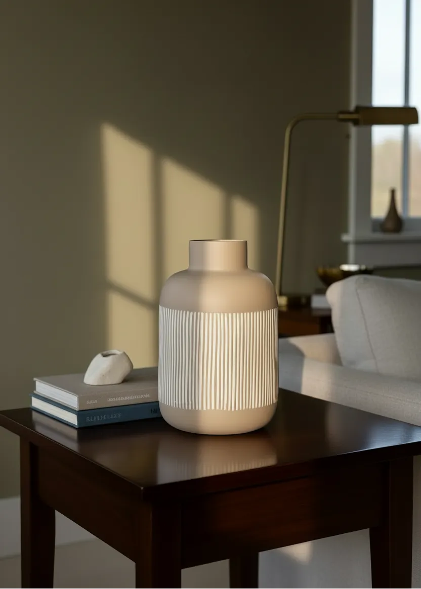 Shibui Beige Vase Tall