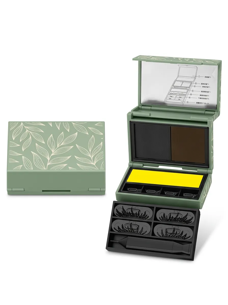 Botanical Botanical Leaf Pattern Eye Makeup Stamp Set