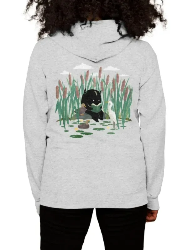 Cute Pond Creature Hoodie