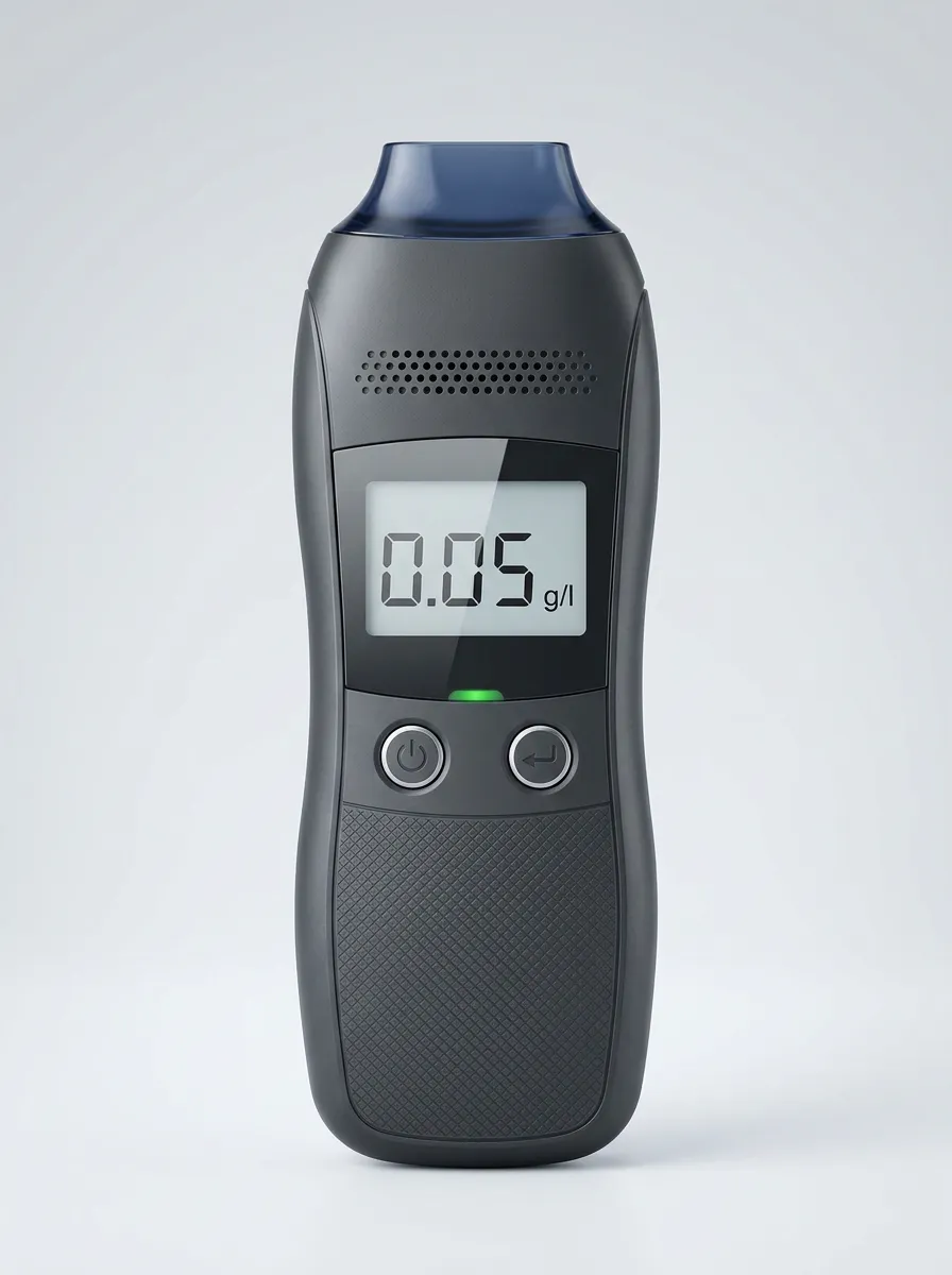 Portable Digital Breath Alcohol Tester Personal Safety Screen