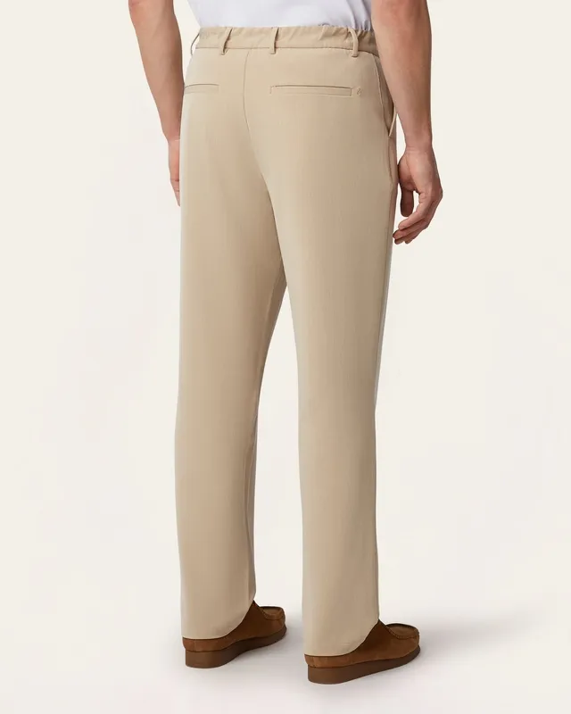 Straight Everyday Pants Sand